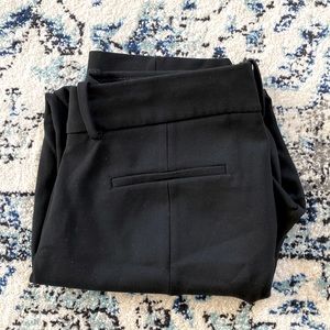 Jcrew Cameron work pant, black, size 12